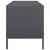 Produktbild 6 för Tv-bänk antracit 101,5x39x43,5 cm kallvalsat stål