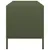 Produktbild 6 för Tv-bänk olivgrön 101,5x39x43,5 cm kallvalsat stål