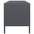 Produktbild 6 för Tv-bänk antracit 135x39x43,5 cm kallvalsat stål