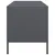 Produktbild 6 för Tv-bänk antracit 68x39x43,5 cm kallvalsat stål
