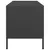 Produktbild 6 för Tv-bänk svart 101,5x39x43,5 cm kallvalsat stål