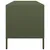 Produktbild 6 för Tv-bänk olivgrön 135x39x43,5 cm kallvalsat stål