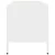 Produktbild 6 för Tv-bänk vit 135x39x43,5 cm kallvalsat stål