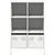 Produktbild 5 för Högskåp vit 68x39x103,5 cm stål