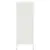 Produktbild 6 för Högskåp vit 68x39x103,5 cm stål