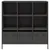 Produktbild 5 för Högskåp svart 101,5x39x103,5 cm stål