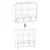 Produktbild 11 för Högskåp vit 101,5x39x103,5 cm stål