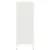 Produktbild 6 för Högskåp vit 39x35x103,5 cm stål
