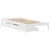 Produktbild 3 för Sängram utan madrass vit 90x190 cm massiv furu