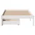 Produktbild 4 för Sängram utan madrass vit 90x190 cm massiv furu