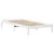 Produktbild 7 för Sängram utan madrass vit 90x190 cm massiv furu
