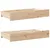Produktbild 8 för Sängram utan madrass 140x190 cm massiv furu