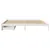 Produktbild 4 för Sängram utan madrass vit 180x200 cm massiv furu