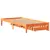 Produktbild 6 för Sängram utan madrass vaxbrun 75x190 cm massiv furu