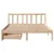 Produktbild 4 för Sängram utan madrass 120x190 cm massiv furu