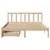 Produktbild 4 för Sängram utan madrass 150x200 cm massiv furu