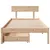 Produktbild 4 för Sängram utan madrass 90x190 cm massiv furu