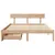 Produktbild 4 för Sängram utan madrass 150x200 cm massiv furu