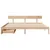 Produktbild 4 för Sängram utan madrass 180x200 cm massiv furu