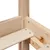 Produktbild 10 för Sängram utan madrass 75x190 cm massiv furu