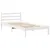 Produktbild 7 för Sängram utan madrass vit 90x190 cm massiv furu