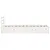 Produktbild 5 för Sängram utan madrass vit 90x200 cm massiv furu