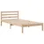 Produktbild 7 för Sängram utan madrass 100x200 cm massiv furu