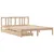 Produktbild 3 för Sängram utan madrass 120x190 cm massiv furu