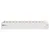 Produktbild 5 för Sängram utan madrass vit 75x190 cm massiv furu