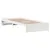 Produktbild 7 för Sängram utan madrass vit 75x190 cm massiv furu