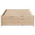 Produktbild 4 för Sängram utan madrass 90x190 cm massiv furu
