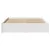 Produktbild 4 för Sängram utan madrass vit 135x190 cm massiv furu