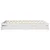 Produktbild 5 för Sängram utan madrass vit 135x190 cm massiv furu