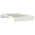 Produktbild 6 för Sängram utan madrass vit 135x190 cm massiv furu