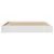 Produktbild 4 för Sängram utan madrass vit 180x200 cm massiv furu