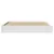 Produktbild 4 för Sängram utan madrass vit 200x200 cm massiv furu