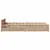 Produktbild 7 för Sängram utan madrass 90x190 cm massiv furu