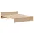 Produktbild 5 för Sängram utan madrass 135x190 cm massiv furu