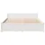 Produktbild 4 för Sängram utan madrass vit 135x190 cm massiv furu