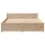 Produktbild 4 för Sängram utan madrass 120x200 cm massiv furu