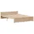Produktbild 5 för Sängram utan madrass 120x200 cm massiv furu