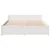 Produktbild 4 för Sängram utan madrass vit 140x200 cm massiv furu