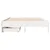 Produktbild 4 för Sängram utan madrass vit 120x200 cm massiv furu