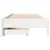 Produktbild 4 för Sängram utan madrass vit 90x200 cm massiv furu