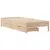 Produktbild 3 för Sängram utan madrass 75x190 cm massiv furu