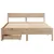 Produktbild 4 för Sängram utan madrass 140x200 cm massiv furu
