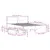 Produktbild 12 för Sängram utan madrass vit 140x200 cm massiv furu