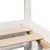 Produktbild 10 för Sängram utan madrass vit 120x200 cm massiv furu