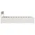 Produktbild 7 för Sängram utan madrass vit 90x200 cm massiv furu