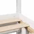 Produktbild 10 för Sängram utan madrass vit 90x200 cm massiv furu
